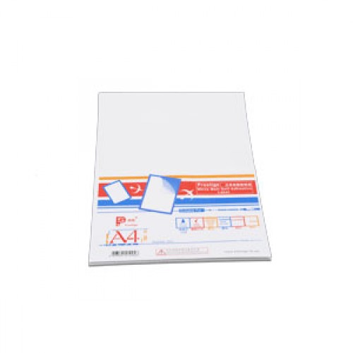 Prestige White Matt Self Adhesive Label