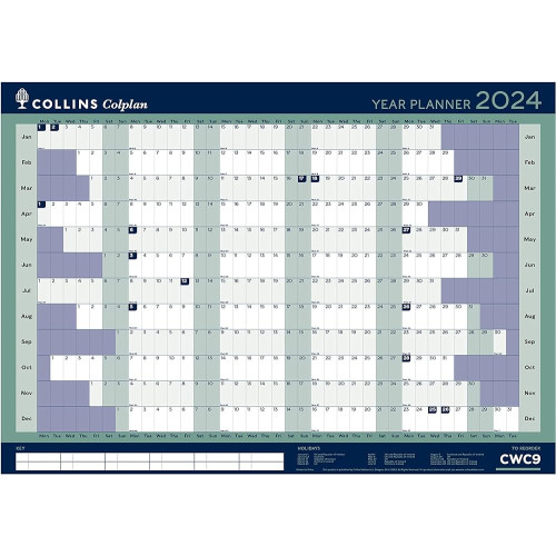 Collins Colplan Year Wall Planner