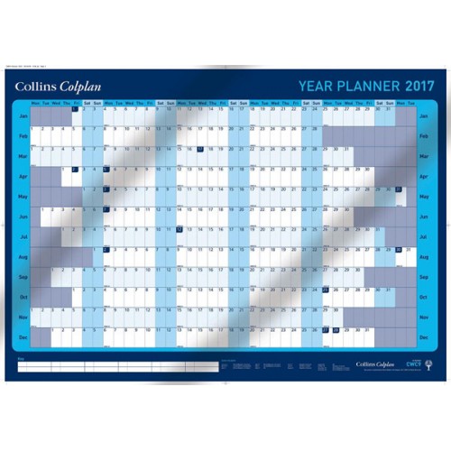 Collins Colplan Year Wall Planner